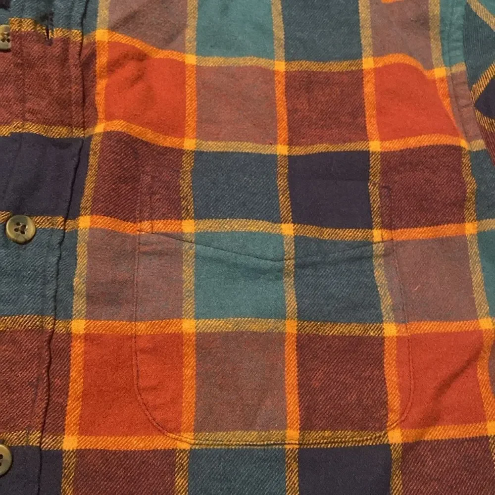 J. Crew Flannel Button Up Shirt Medium